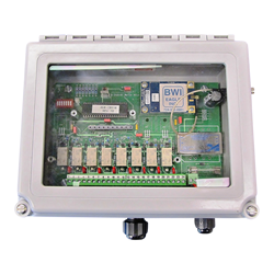 38UL-20800-DC, SGS Certified, Air-Eagle SR, 2.4GHz, Eight Relay, Momentary or Toggle, 10-24VDC Powered