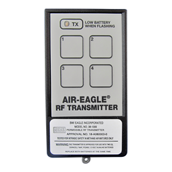 38-1300-MSHA, Air-Eagle SR Plus, 2.4GHz, 600 Ft. Range, Four Button Keypad