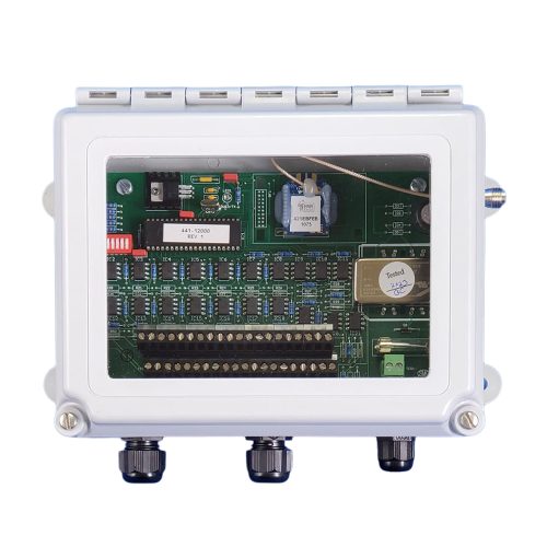 BWI Eagle contact input transmitter with hinged clear lid