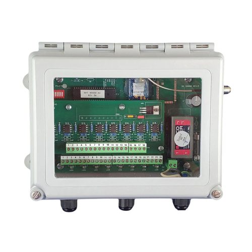 BWI Eagle transceiver with hinged clear lid