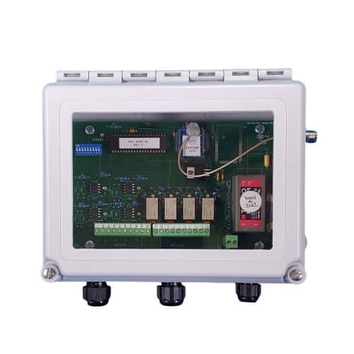 BWI Eagle transceiver with hinged clear lid