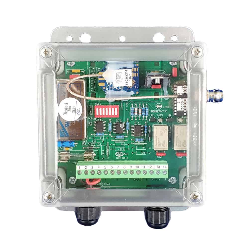 BWI Eagle transceiver with clear lid