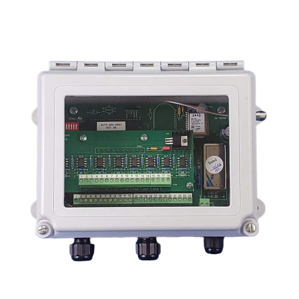 BWI Eagle transceiver with hinged clear lid