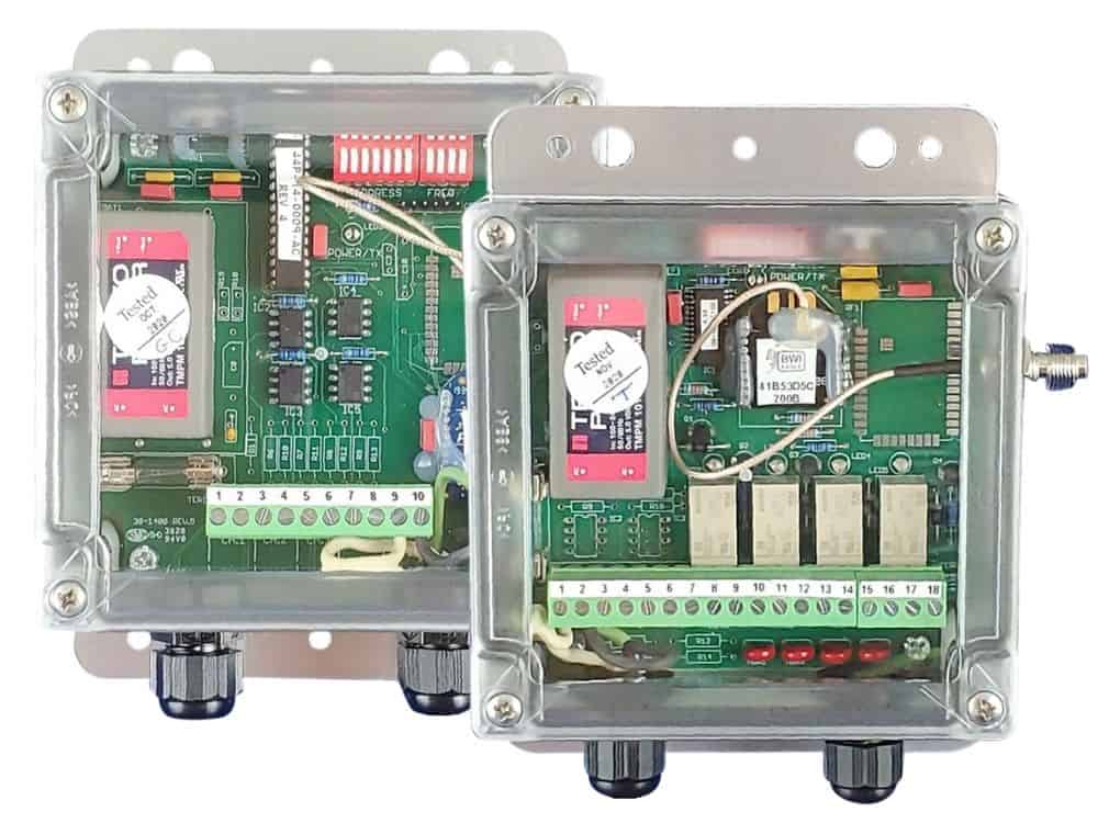 BWI Eagle wireless control system by Cattron for industrial automation.